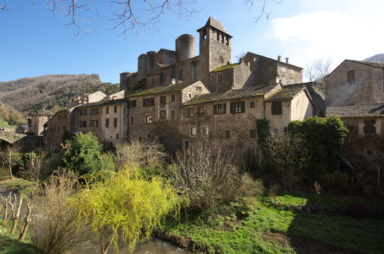 Brousse le Chateau, Aveyron, France