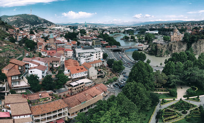 Old Tbilisi panorama view - Tbilisi panorama view, Georgia