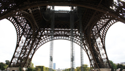 Fototapeta na wymiar Eiffel Tower. Paris France. 