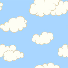 Clouds pattern