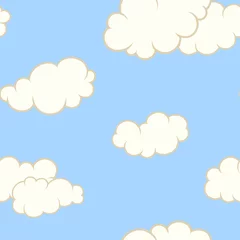 Gordijnen Clouds pattern © Max Green