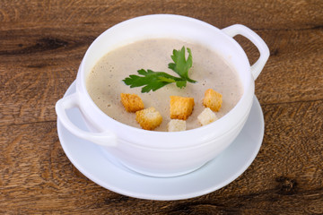 Mushroom cream soup