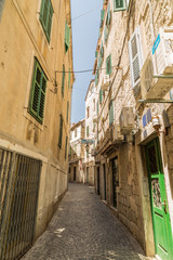 Streets of Old city Split