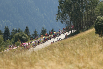 Tour de France 2018 cycling stage 11 La Rosiere Rhone Alpes Savoie France