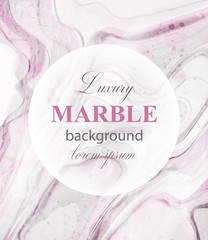 Luxury Pink marble background Vector. Elegant stone pattern textures illustrations
