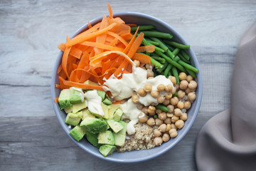 Buddha bowl végétarien