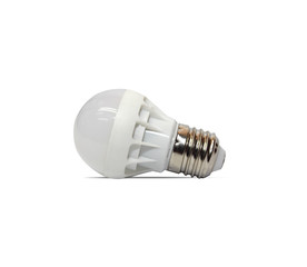 LED bulb isolated on white background