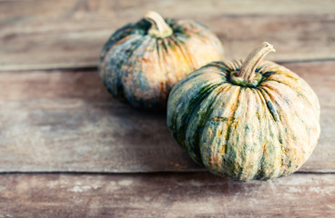 Pumpkin On The Table
