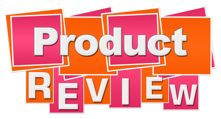 Product Review Orange Pink Squares Stripes 