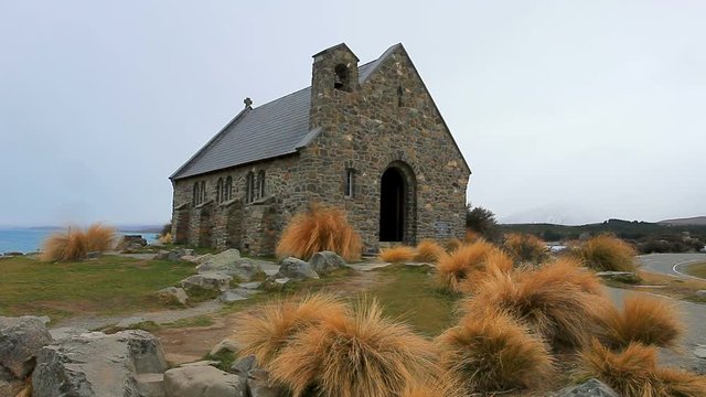 church of good shepherd lake tekapo new zealand