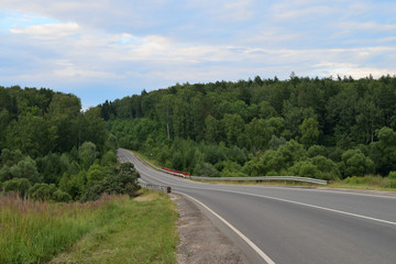landscape with a rural road