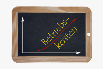 Fototapeta premium Betriebskosten 