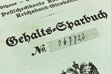 Gehaltssparbuch 