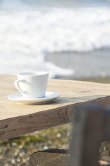 Coffee on the beach
