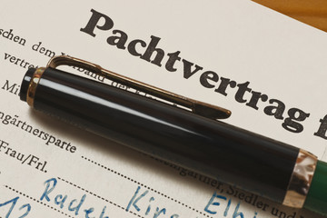Pachtvertrag