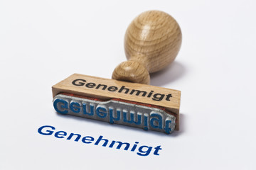 Stempel Genehmigt