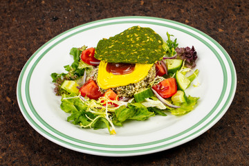 Delicious vegetable salad