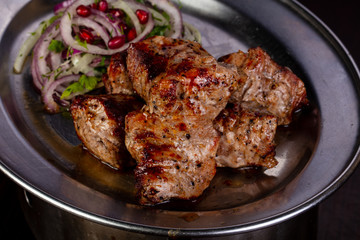 Grilled pork bbq