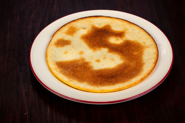 Homemade bread Lepeshka