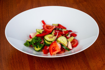 Delicious fresh salad