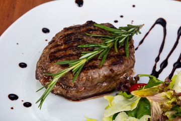 Delicious fried stake