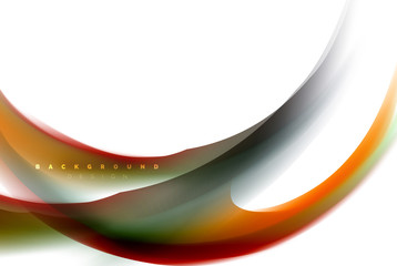 Holographic fluid colors flow, colorful liquid mixing colours motion concept