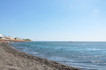 Perissa beach 