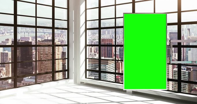 office loft virtual set