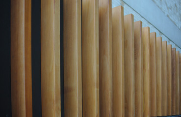 wooden planks in a row