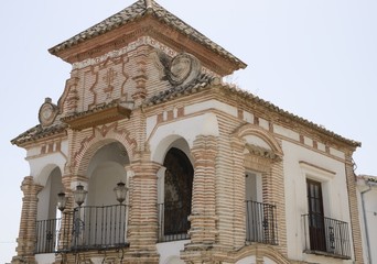 Fototapeta na wymiar Chapel in Antequera, Andalusia, Spain