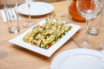 food on table 