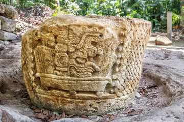 Altar, Tikal, Mayan Ruins, Guatemala