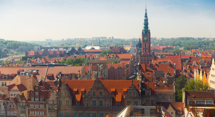 Fototapeta premium Image of landscape of Gdansk