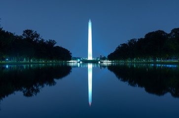 Washington Monument - Pool of Reflection