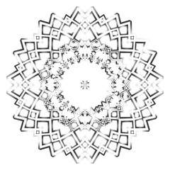 Vector Ornamental Seamless floral Pattern. Endless Texture. Geometric Ornament. For the interior design, printing, web and textile, fashion print.