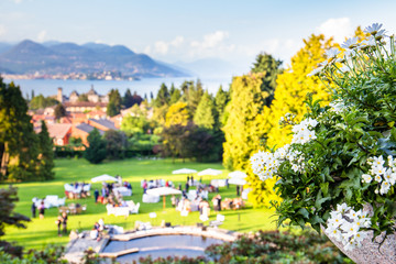 Obraz premium wedding reception outdoor