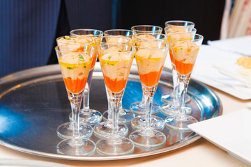 assortment appetizers and finger food