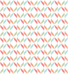 Abstract Geometric Pattern. Vector Seamless Background.