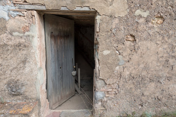 An abandoned house in the middle of the forest