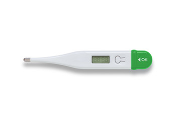 Digital thermometer white-green