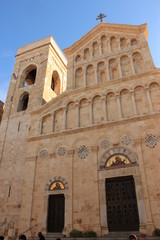 Fototapeta na wymiar Cathédrale Sainte Marie de Cagliari, Cagliari, Sardaigne, Italie