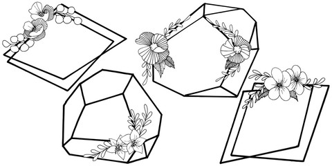 Vector diamond rock jewelry mineral. Isolated illustration element. Geometric quartz polygon crystal stone mosaic shape amethyst gem.