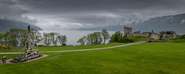 Urquhart Castle and Catapult