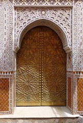 Tür mit orientalischer Dekoration © Cyril PAPOT