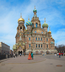 the Savior on blood Saint Petersburg