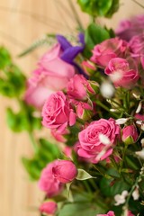 Closeup of a Flower Bouquet