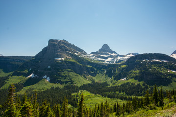 Mountain scene -- Glacier National Park