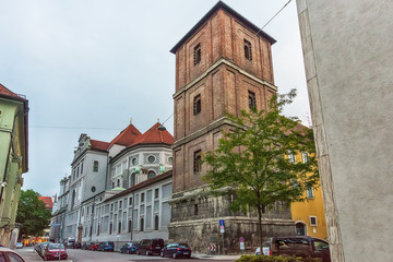 Munich, Germany June 09, 2018: St. Michael's Church in Munich, Germany.