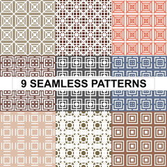 9 seamless pattern