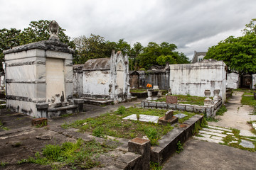 Lafayette Cemetery #1 on a Cloudy Day